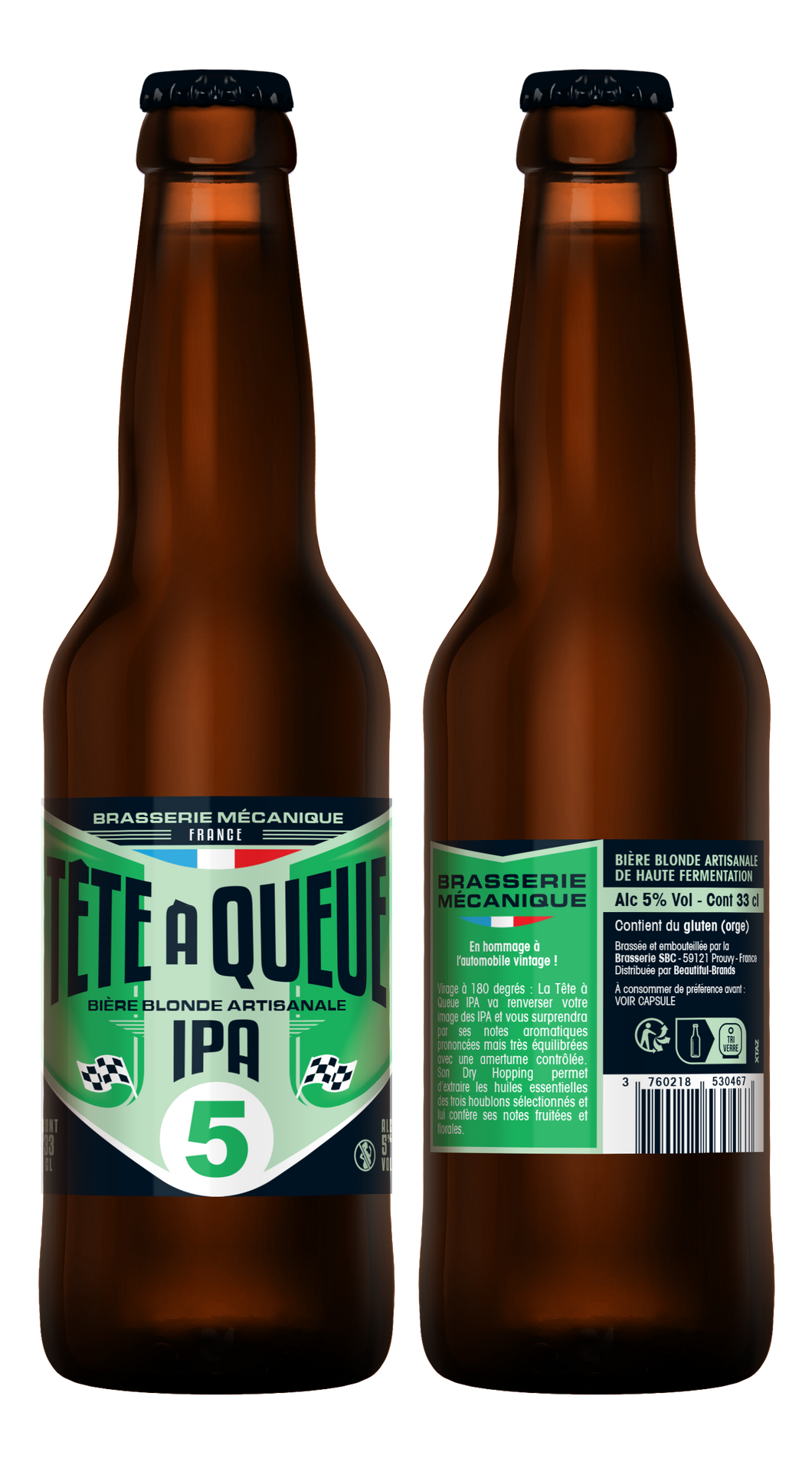 Brasserie Mécanique - Tête à Queue IPA