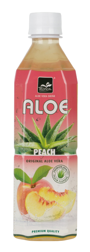 Tropical Aloe pêche 50cl - carton de 20