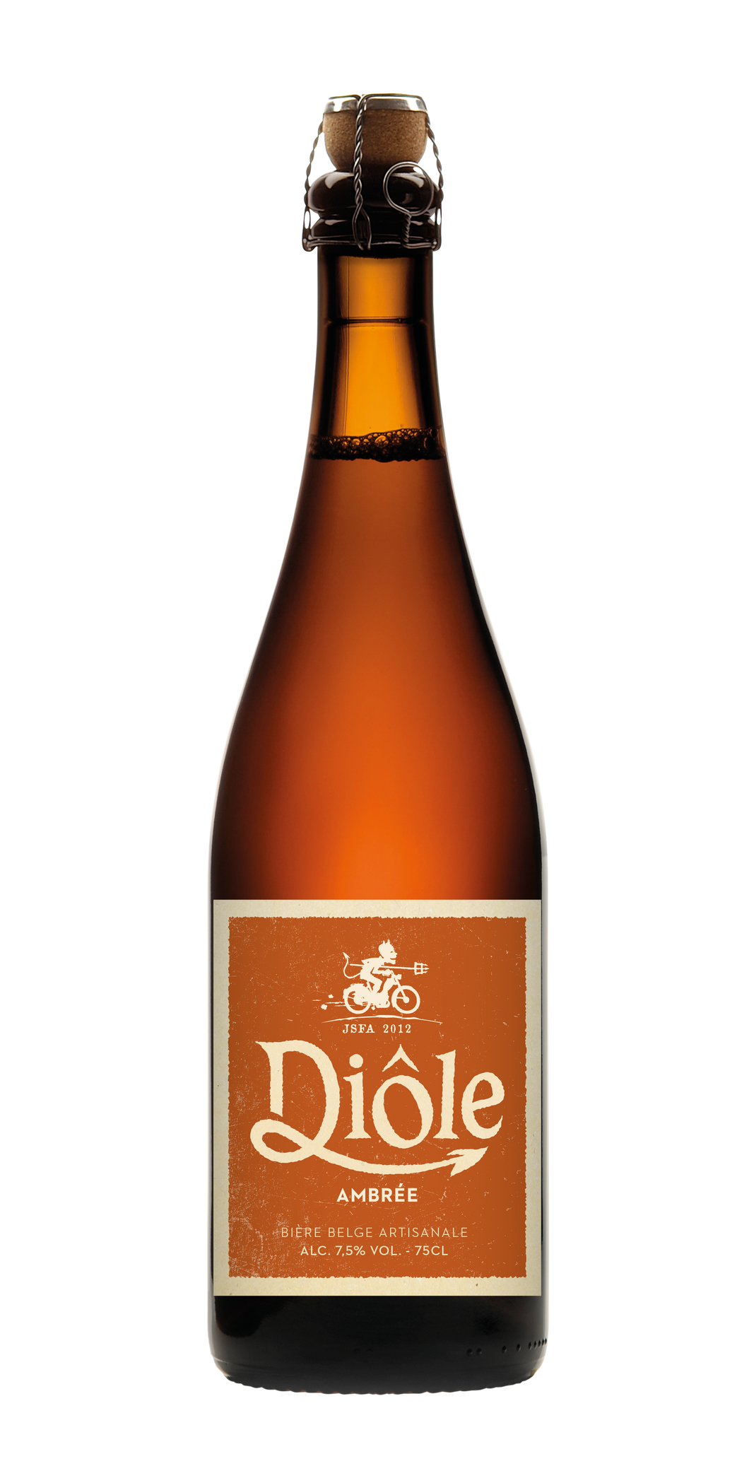 Diole ambrée 75cl - carton de 12